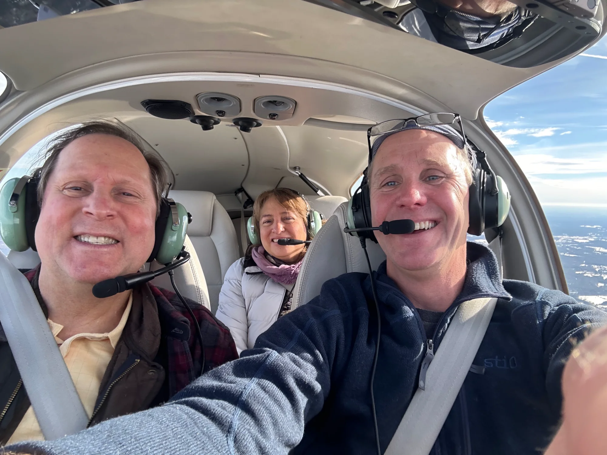 Flying Angel Flight mission from Hanscom Airport to Burlington, VT
