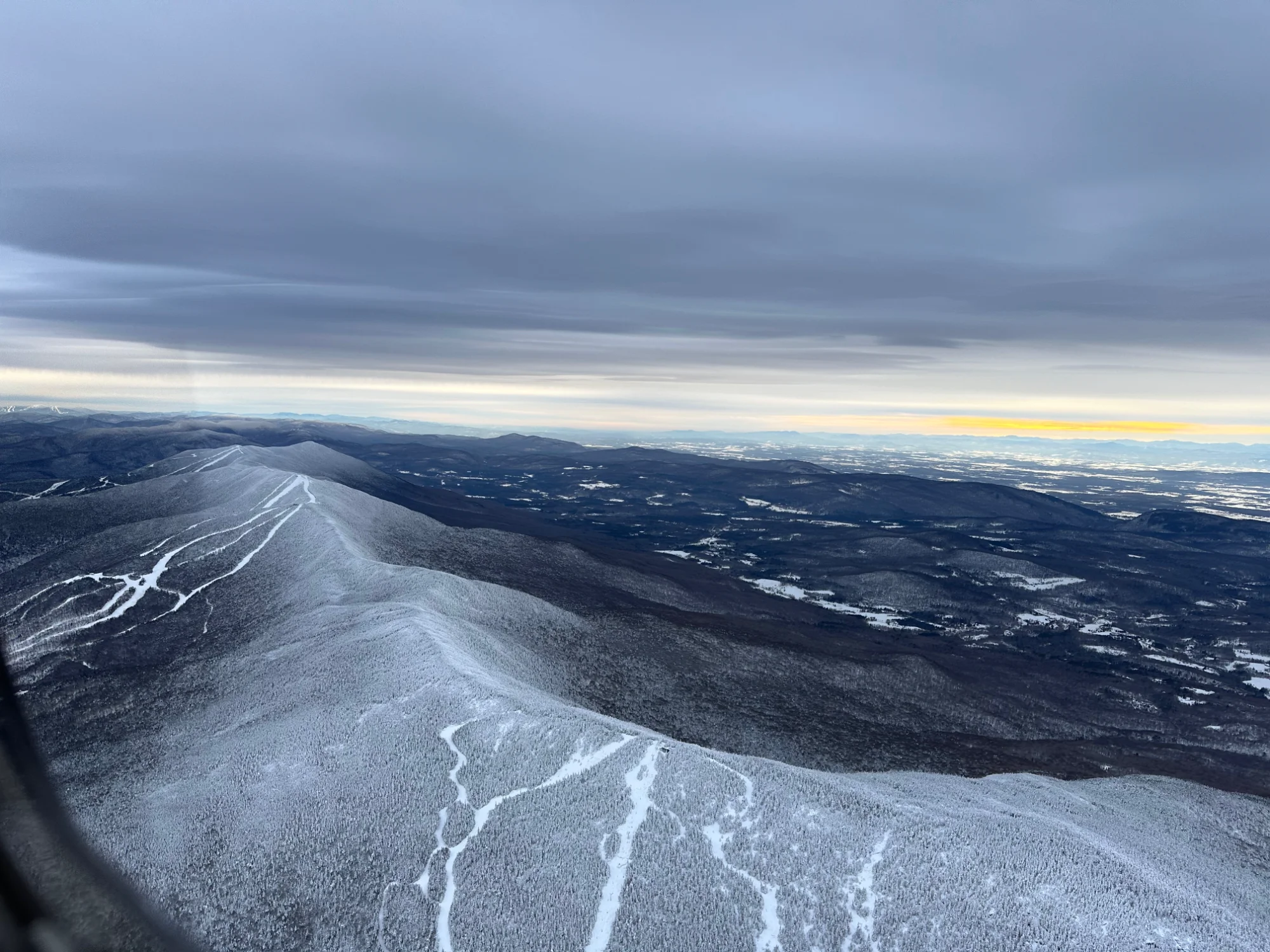 Winter Mountain Flying